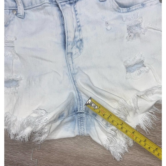 Altar’d State Distressed Womens Denim Shorts Size 28 (U) - Picture 6 of 8